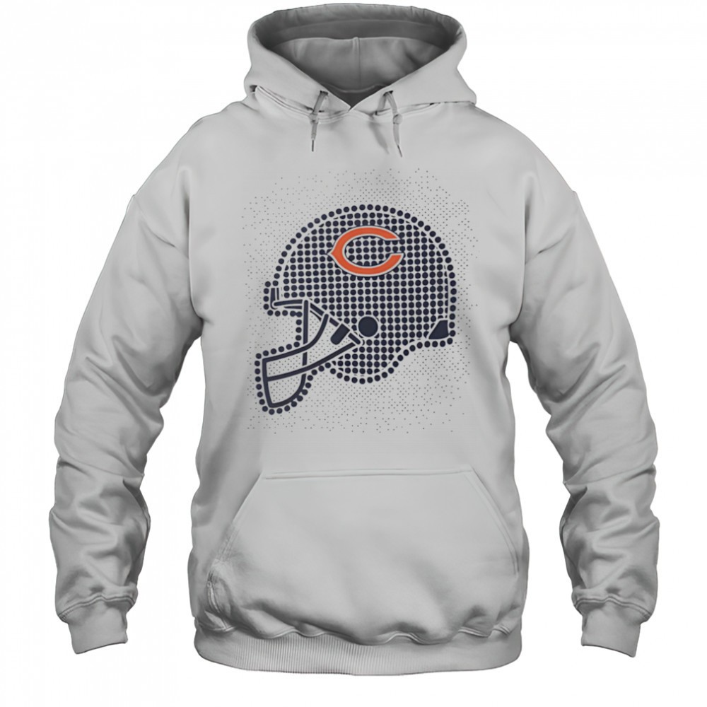 Chicago Bears polka dots helmet shirt