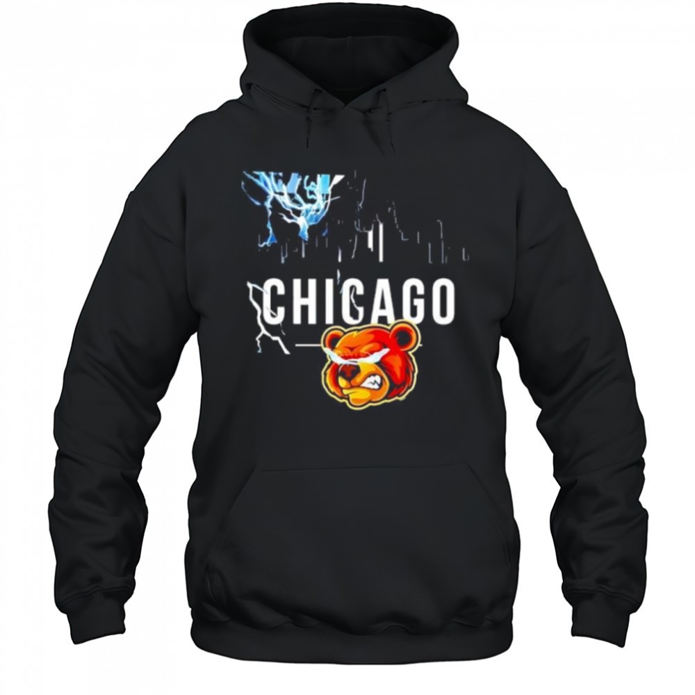 Chicago Bears Skyline town show shirt