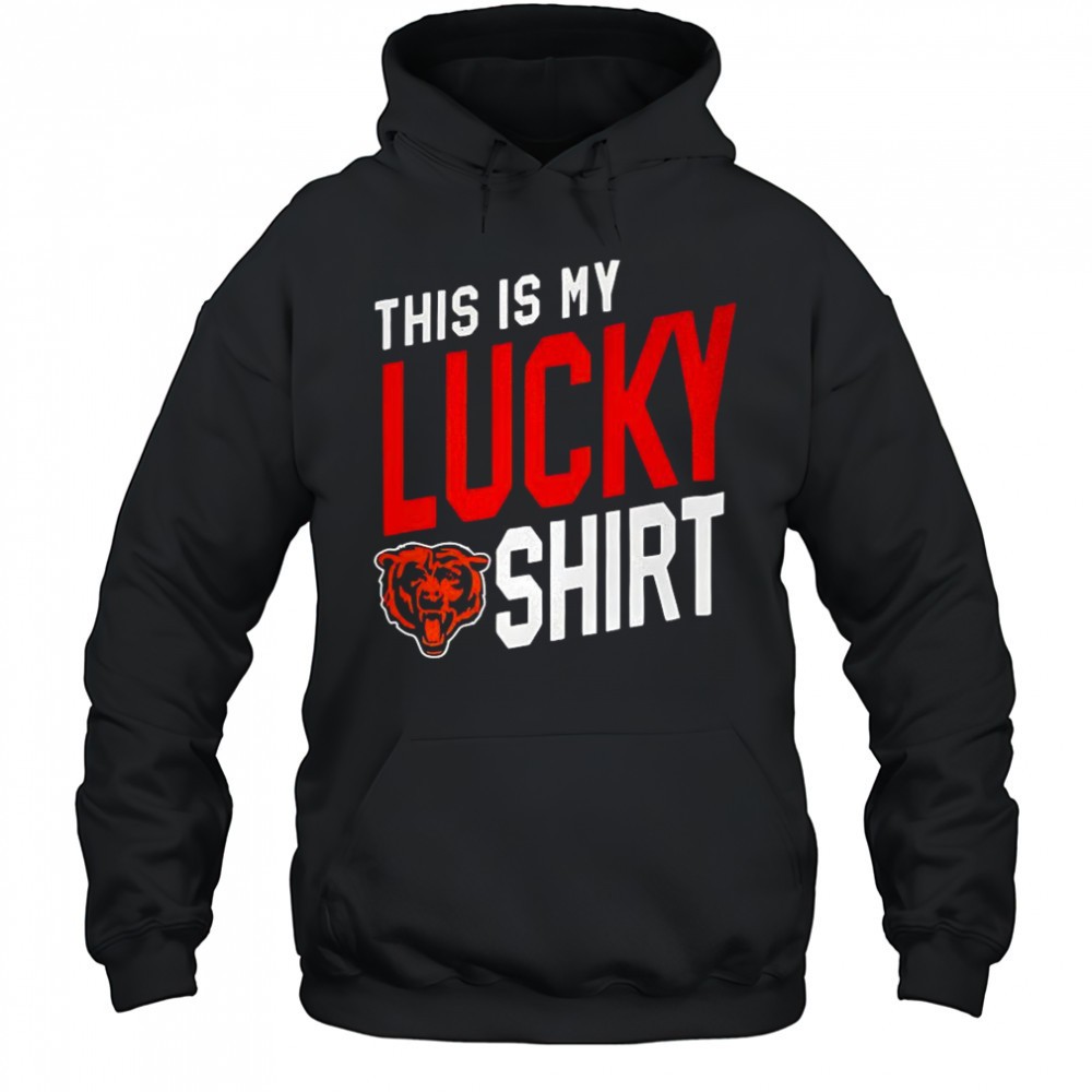 Chicago Bears this is my lucky logo shirt