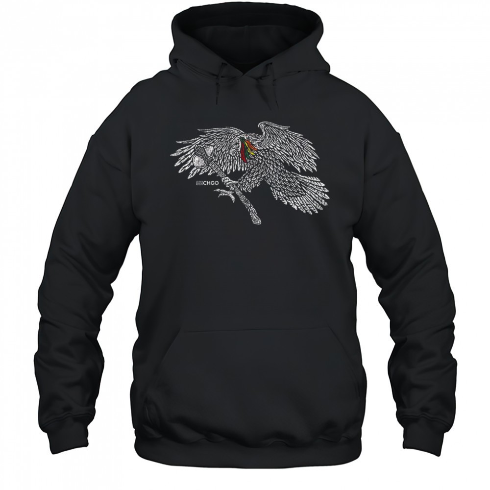 Chicago Blackhawks CHGO Tomahawk logo shirt