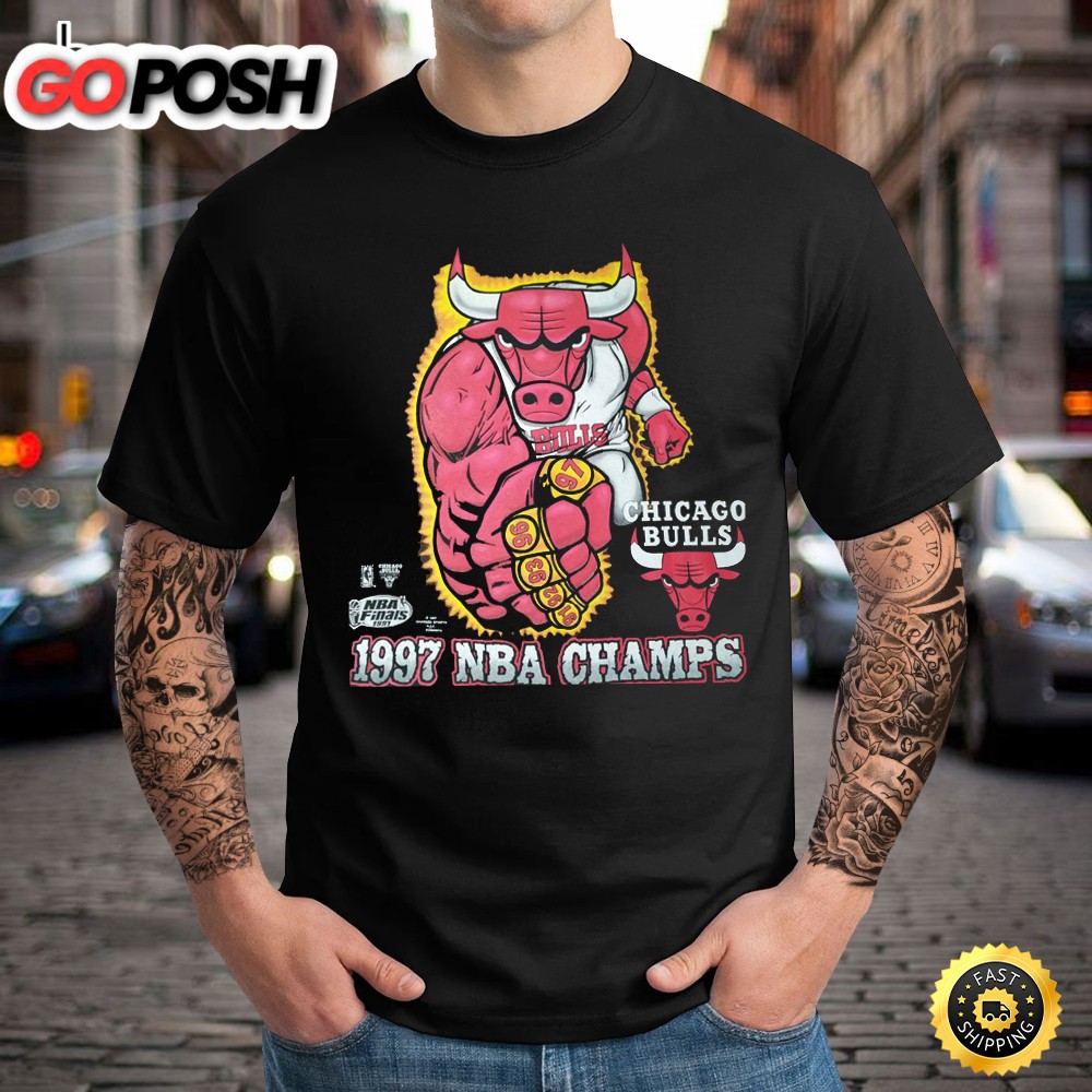 Chicago Bulls 1997 NBA Championship Tshirt