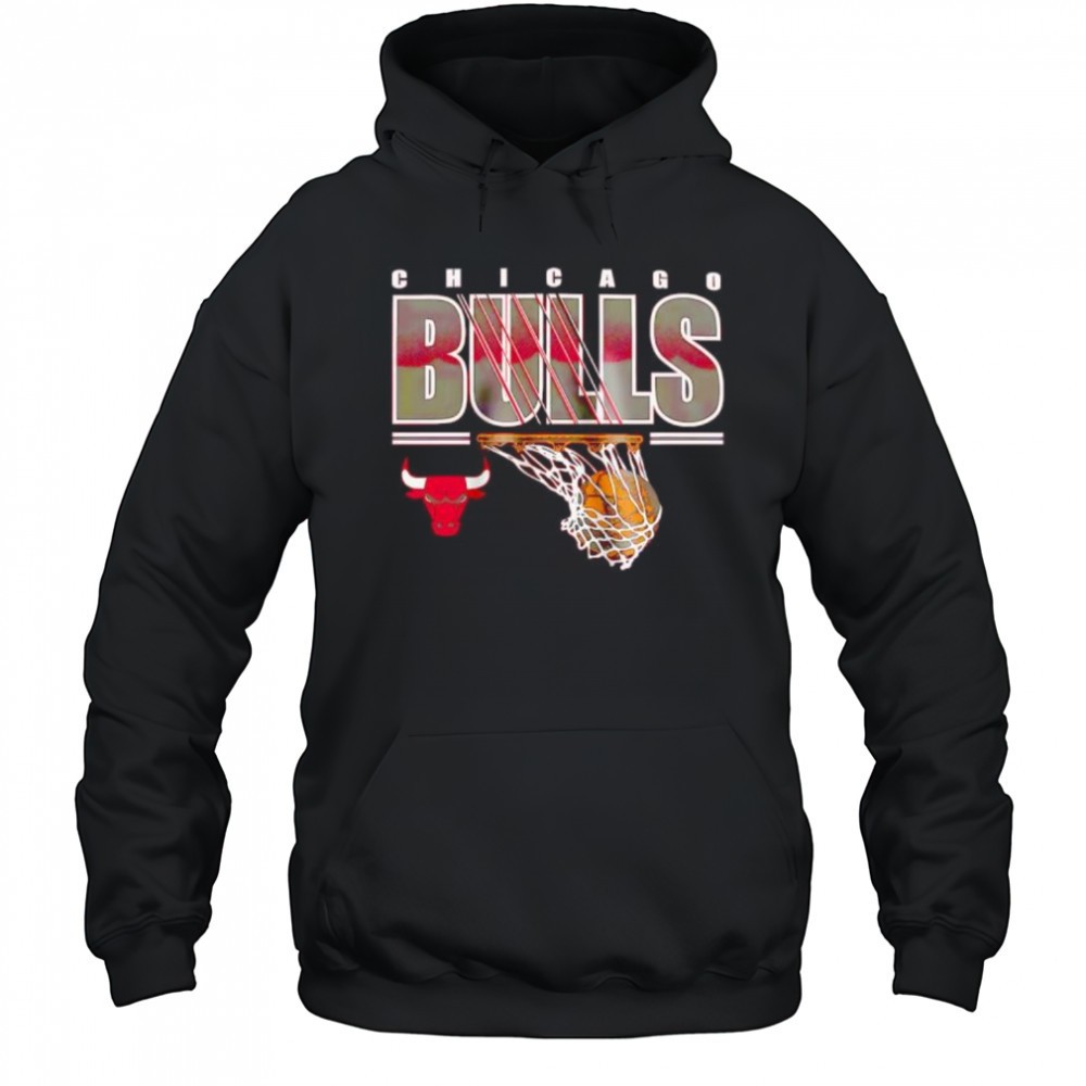 Chicago Bulls Basketball and Mascot Logo Shirt