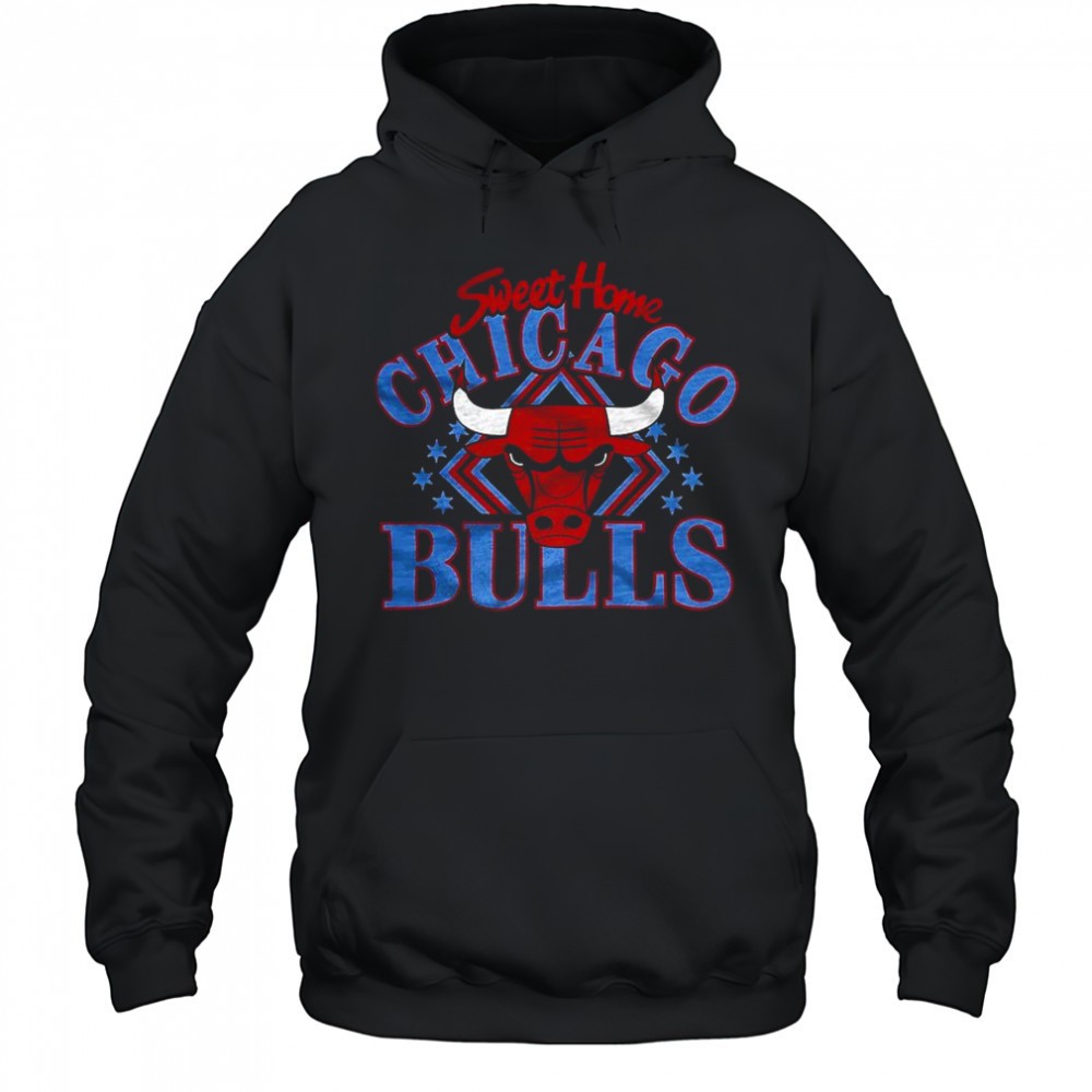 Chicago Bulls basketball Sweet home 2025 logo shirt