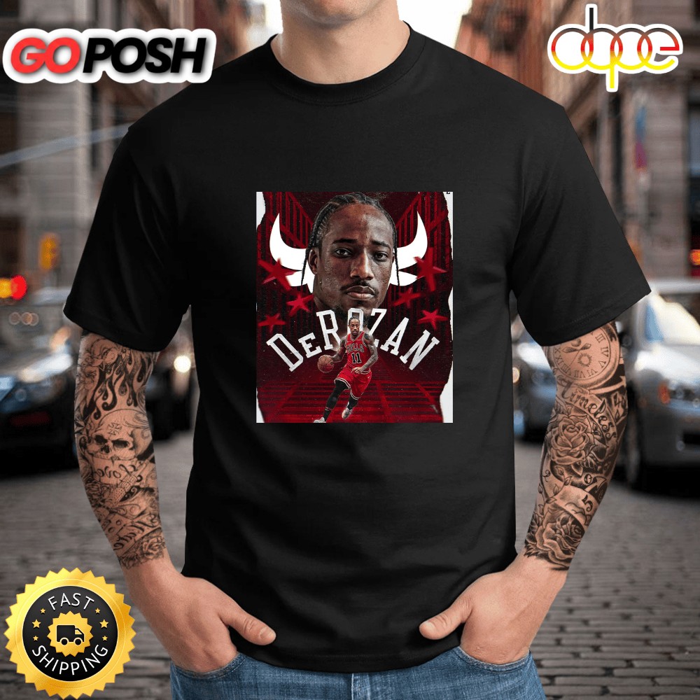 Chicago Bulls Demar Derozan Wallpapers Unisex T-shirt