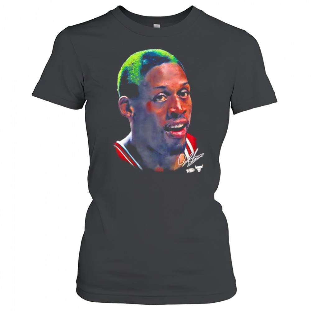 chicago-bulls-dennis-rodman-big-face-signature-graphic-shirt-ur3n69g7 Chicago Bulls Dennis Rodman Big Face signature graphic shirt