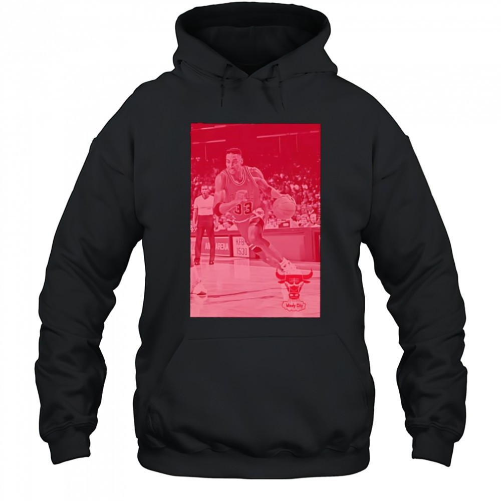 Chicago Bulls Scottie Pippen Photo graphic shirt