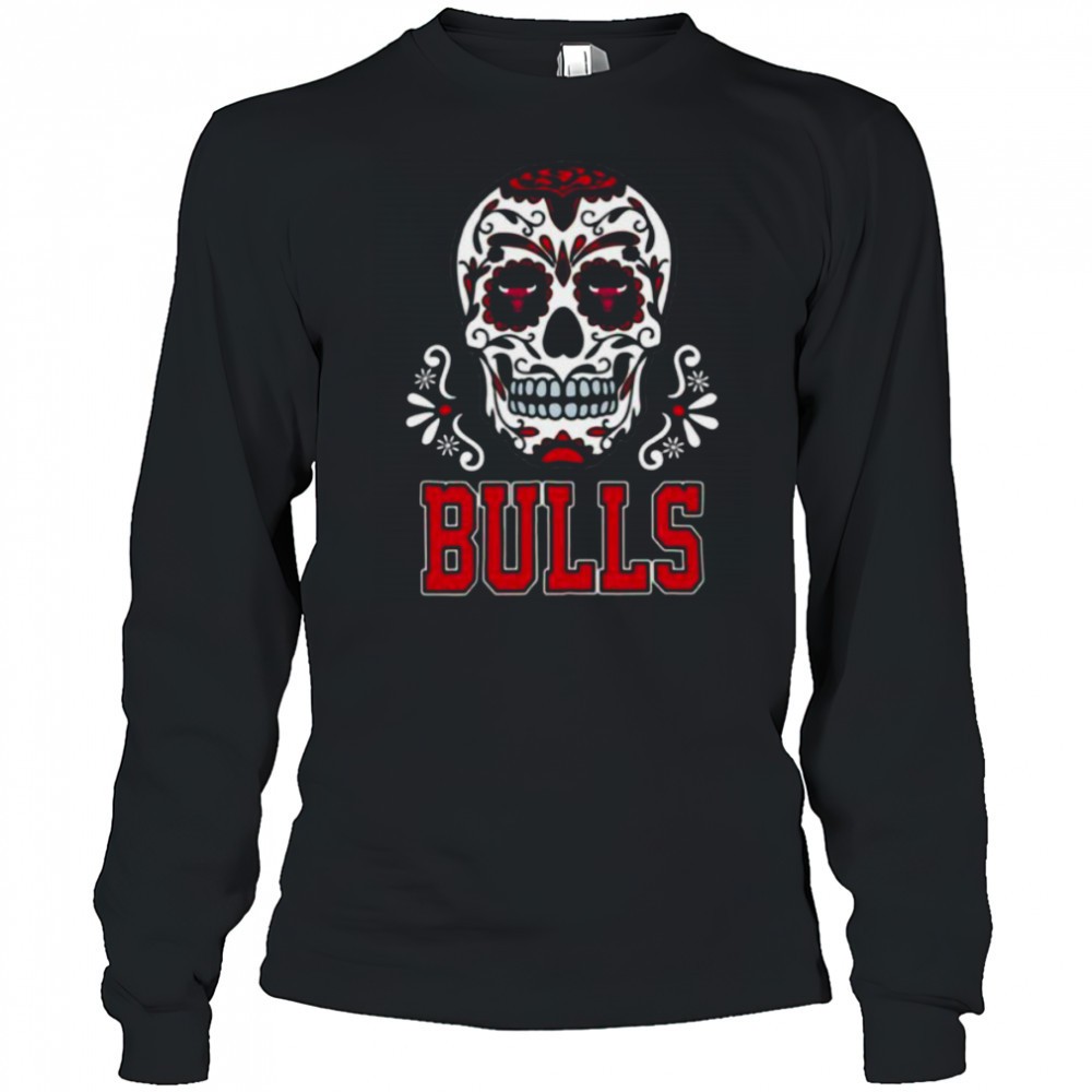 chicago-bulls-sugar-skull-dia-de-los-muertos-logo-shirt-yscfkqv2 Chicago Bulls Sugar Skull Dia De Los Muertos Logo Shirt