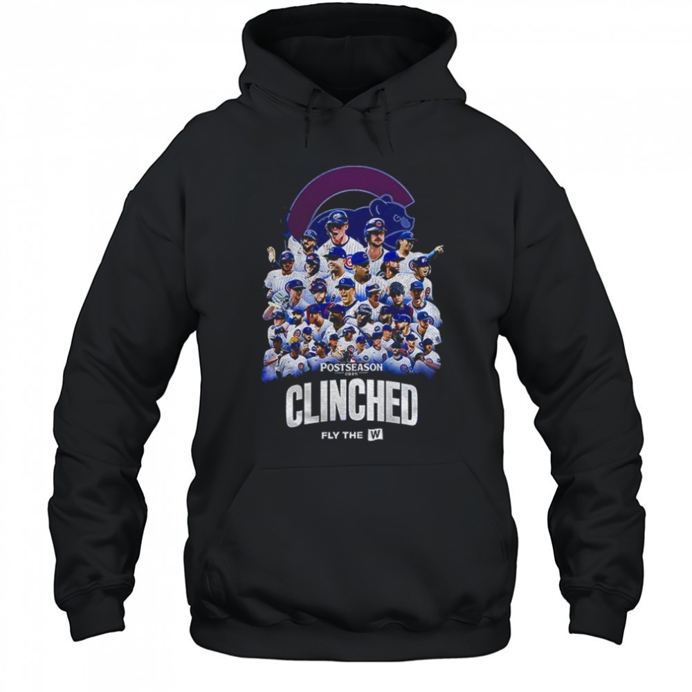 Chicago Cubs Baseball MLB 2025 Postseason Clinched shirt