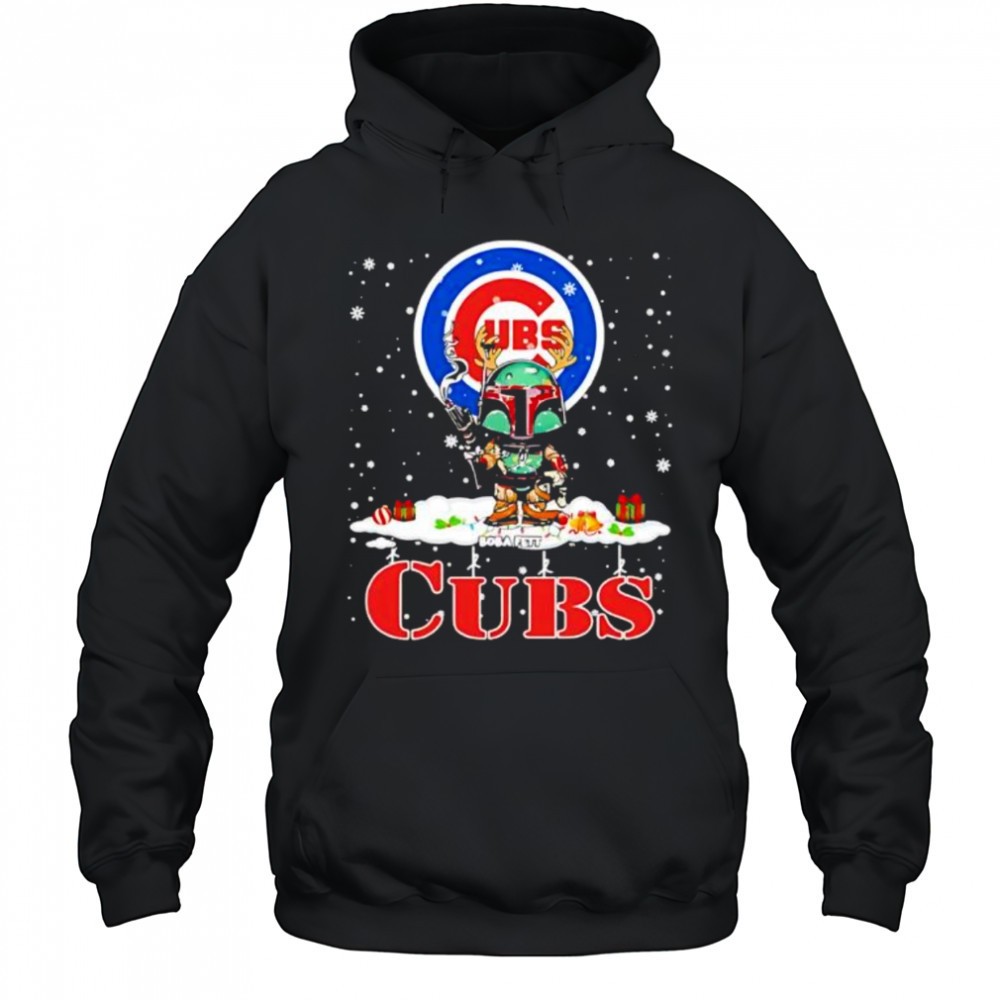 Chicago Cubs Boba Fett Star Wars Christmas shirt