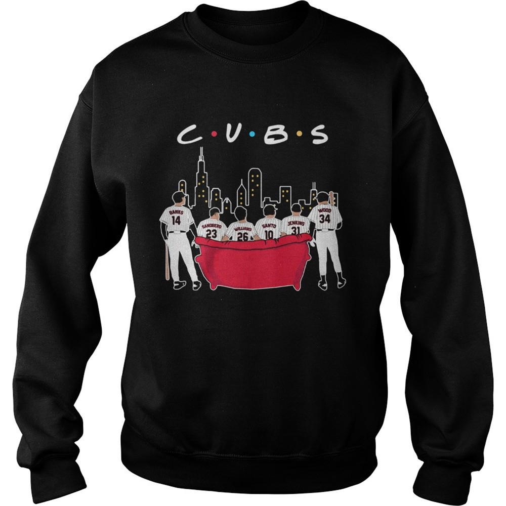 Chicago Cubs Friends TV show shirt