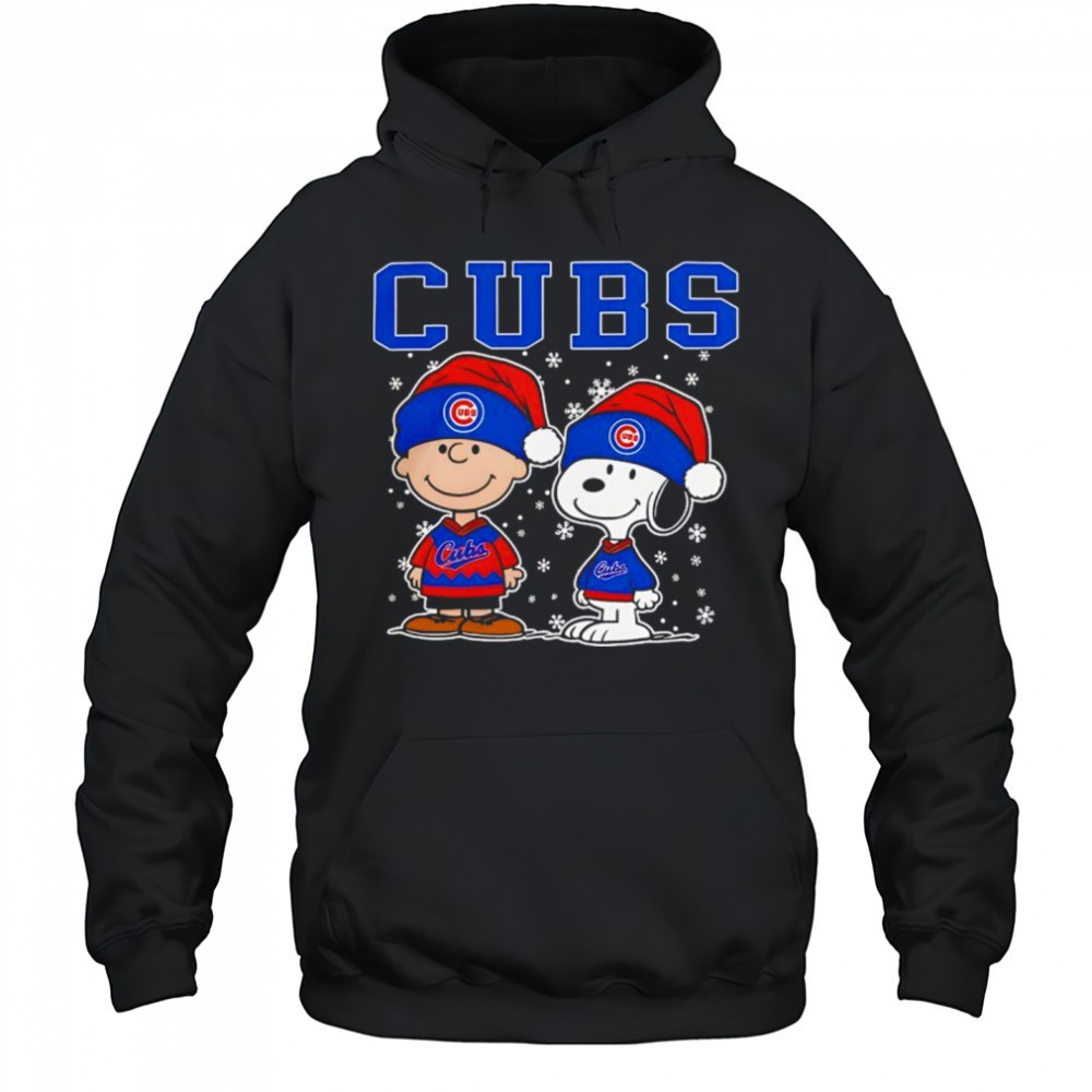 Chicago Cubs Holiday Snoopy Charlie Brown Christmas shirt