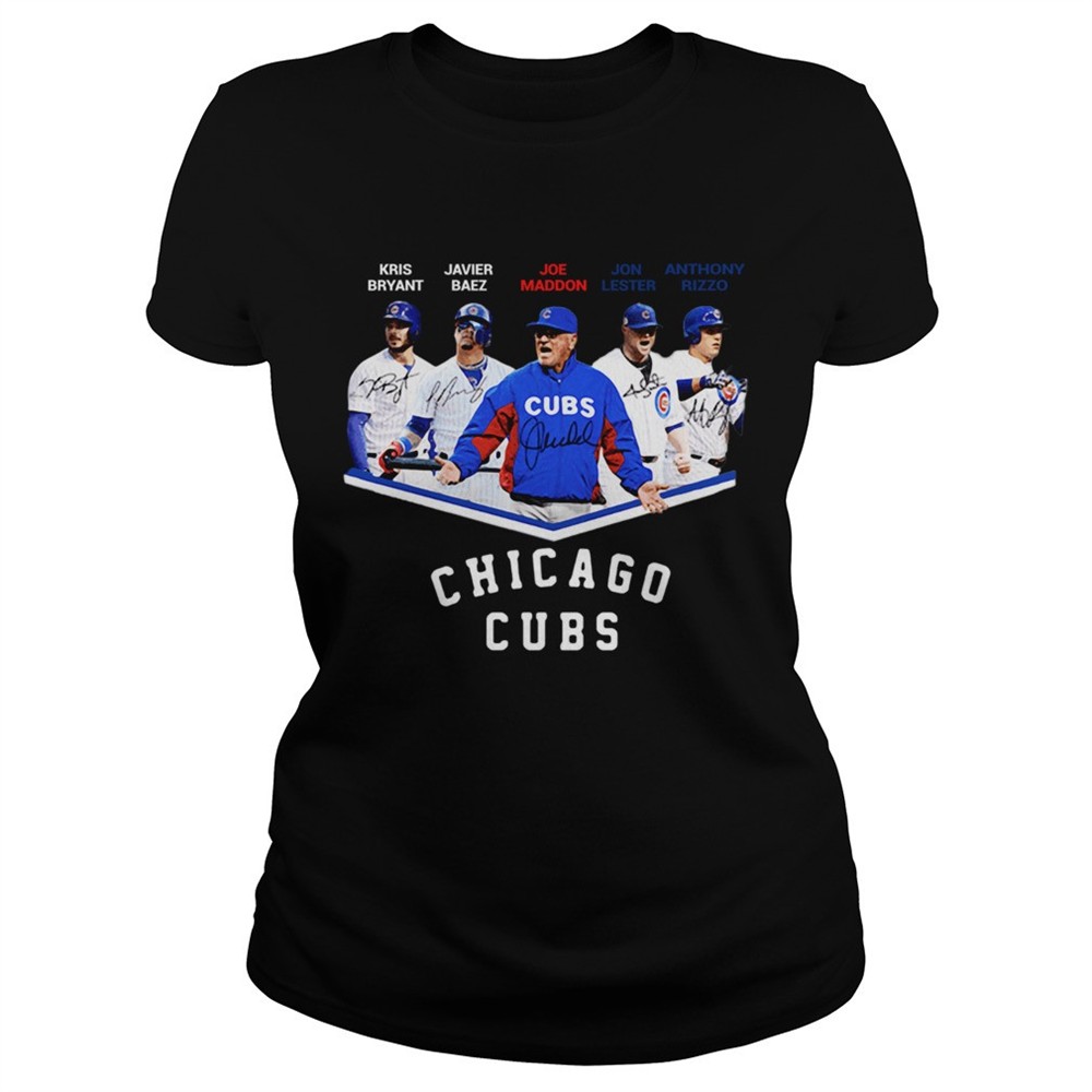 chicago-cubs-kris-bryant-javier-baez-joe-maddon-jon-lester-anthony-rizzo-signatu-vhy56wpu Chicago Cubs Kris Bryant Javier Baez Joe Maddon Jon Lester Anthony Rizzo Signatures shirt