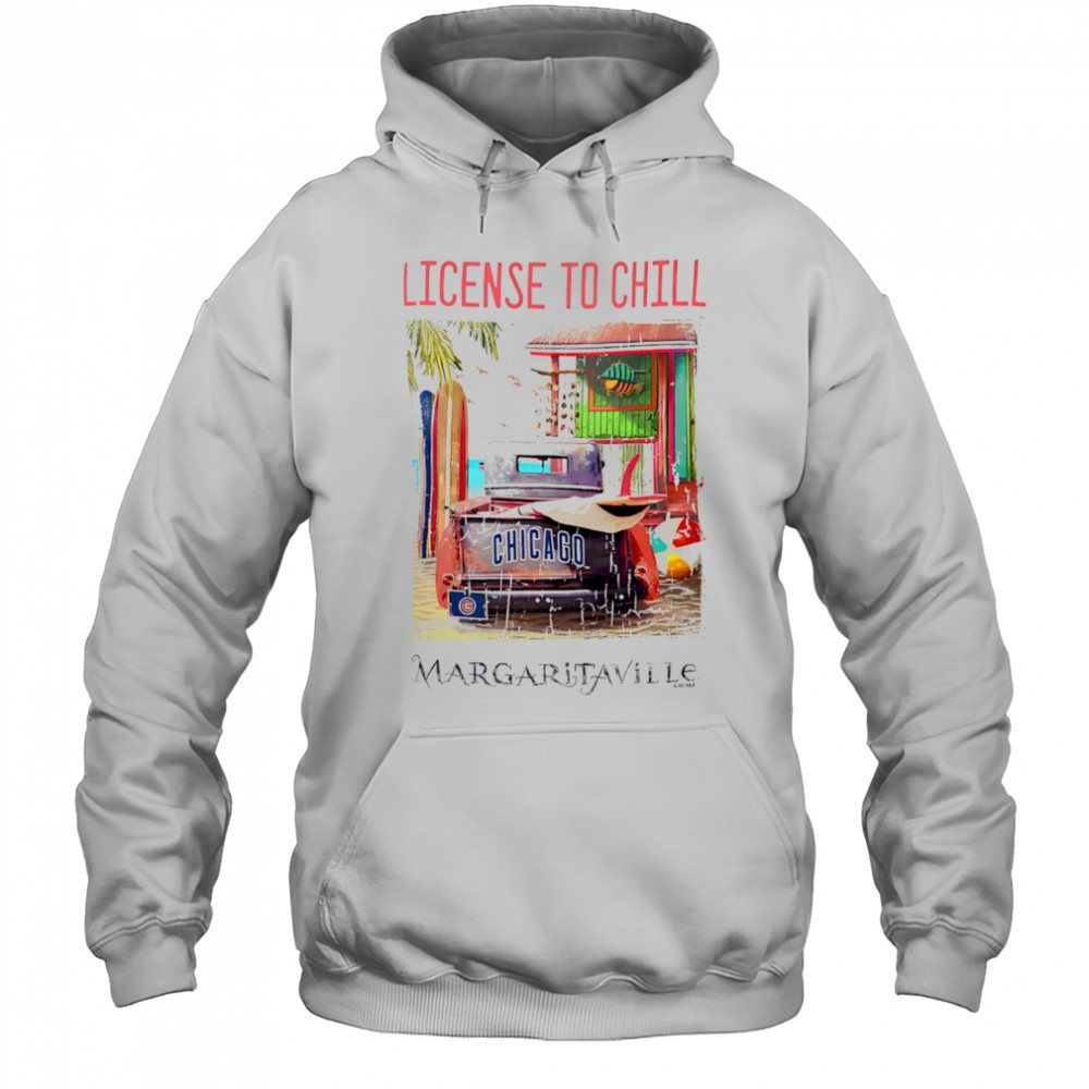 Chicago Cubs Margaritaville License to Chill shirt