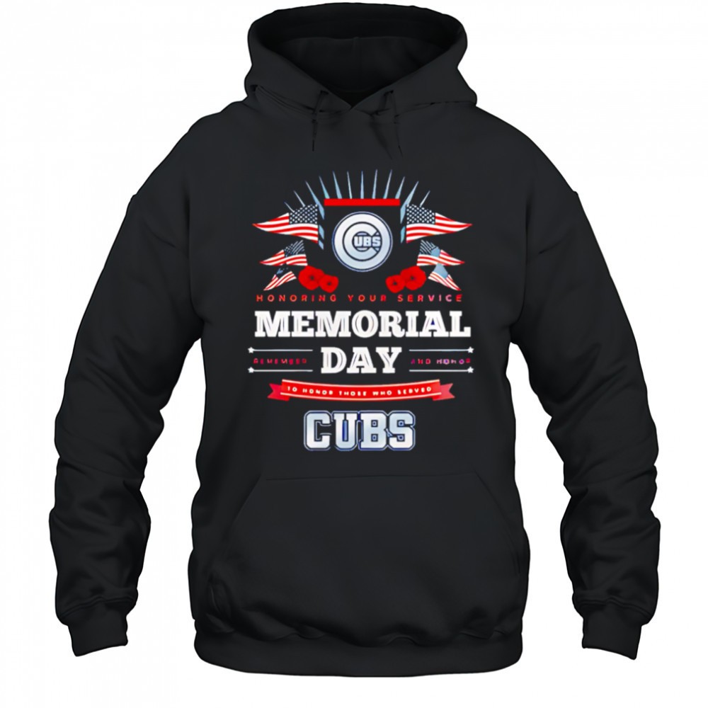 Chicago Cubs MLB x Memorial Day Baseball shirt