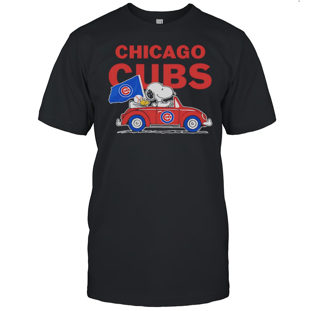 chicago-cubs-snoopy-go-by-car-shirt-fl5qqud7 Chicago Cubs Snoopy Go By Car Shirt