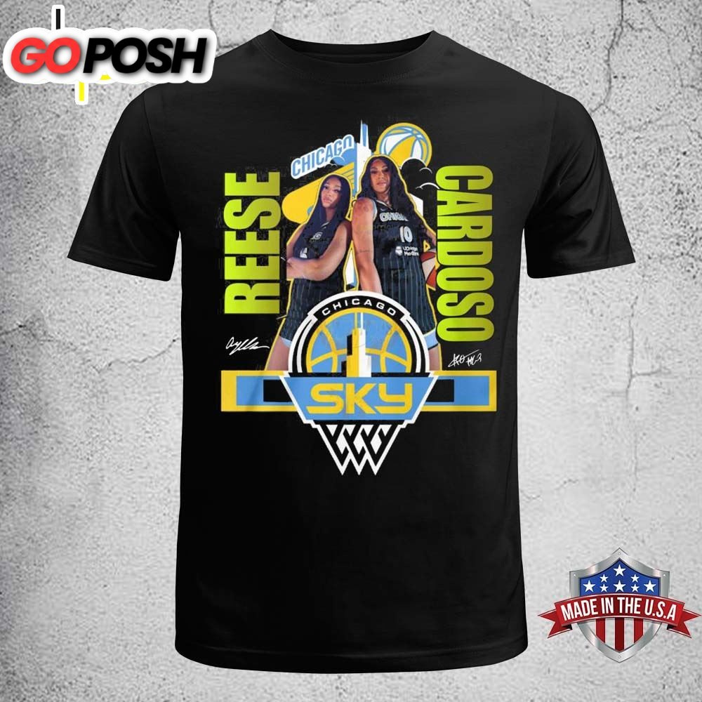 Chicago Sky Angel Reese And Kamilla Cardoso Vintage Signature Shirt