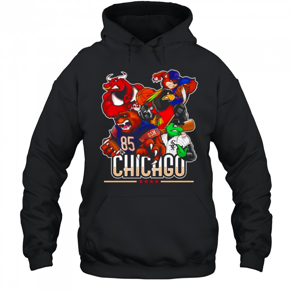 Chicago sports mascot shirt