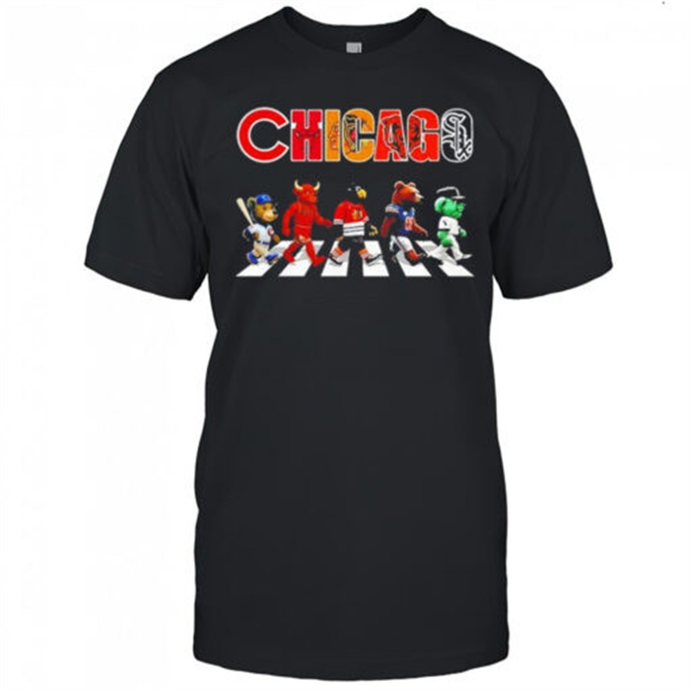 chicago-sports-team-logo-mascot-abbey-road-2025-shirt-zykacovk Chicago Sports Team Logo Mascot Abbey Road 2025 Shirt