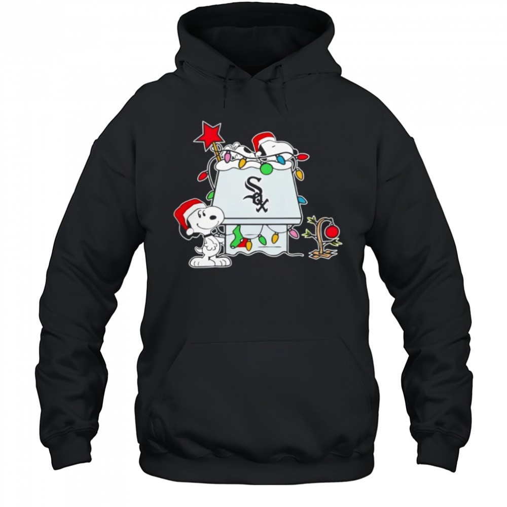 Chicago White Sox Christmas Snoopy Doghouse shirt