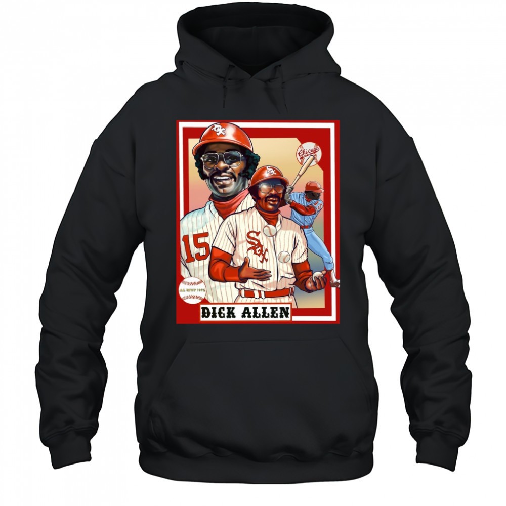 Chicago White Sox Dick Allen AL MVP 1972 An Iconic Moment Of An Iconic Player Poster t-shirt