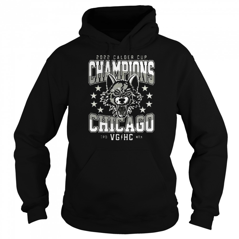 Chicago Wolves 2022 Calder Cup Champions shirt