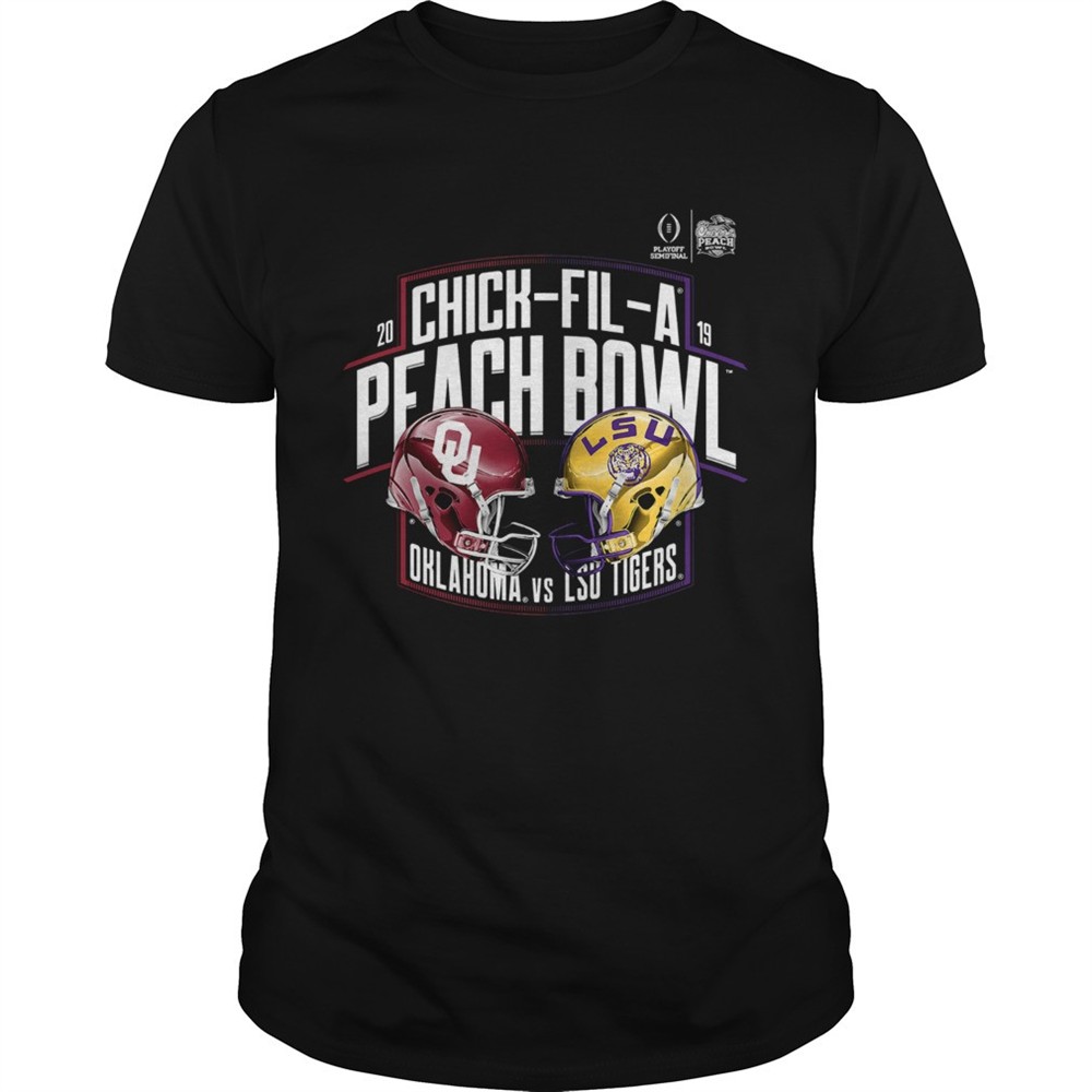 chick-fil-a-peach-bowl-lsu-tigers-vs-oklahoma-sooners-football-playoff-2019-shir-f0evqx9s Chick Fil A Peach Bowl LSU Tigers vs Oklahoma Sooners Football Playoff 2019 shirt