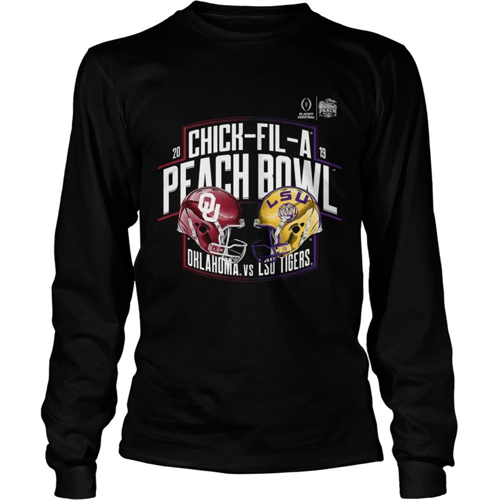 chick-fil-a-peach-bowl-lsu-tigers-vs-oklahoma-sooners-football-playoff-2019-shir-f0evqx9s Chick Fil A Peach Bowl LSU Tigers vs Oklahoma Sooners Football Playoff 2019 shirt