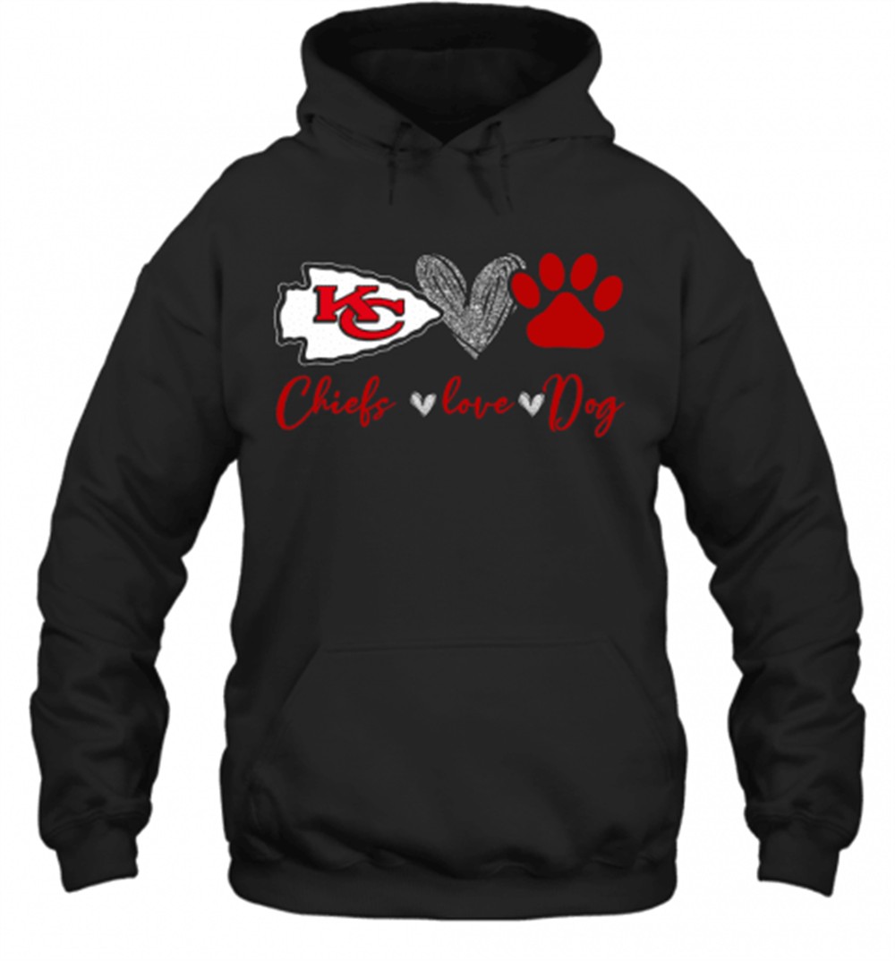 Chieds Peace Love Dog T-Shirt