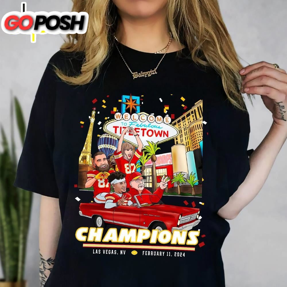 Chiefs Kingdom Super Bowl 2025 Champions T Shirt