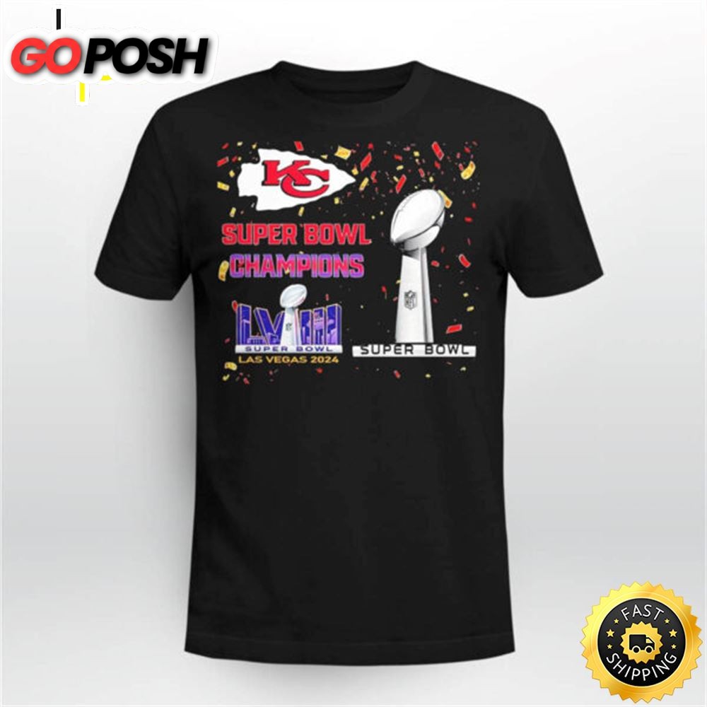 Chiefs Super Bowl Champions Lviii Las Vegas 2025 Shirt