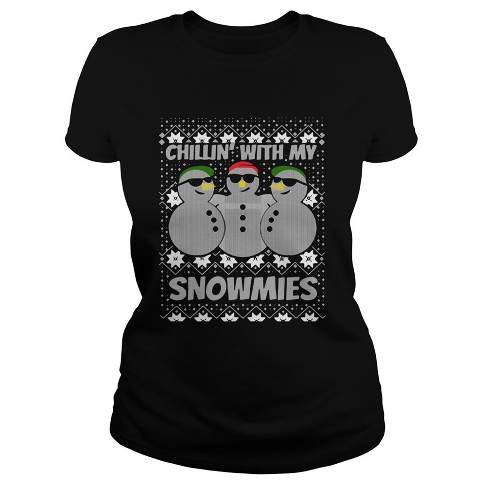 chillin-with-my-snowmies-ugly-christmas-shirt-v7h04wv9 Chillin With My Snowmies Ugly Christmas shirt