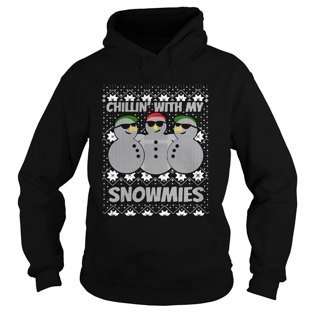 chillin-with-my-snowmies-ugly-christmas-shirt-v7h04wv9 Chillin With My Snowmies Ugly Christmas shirt