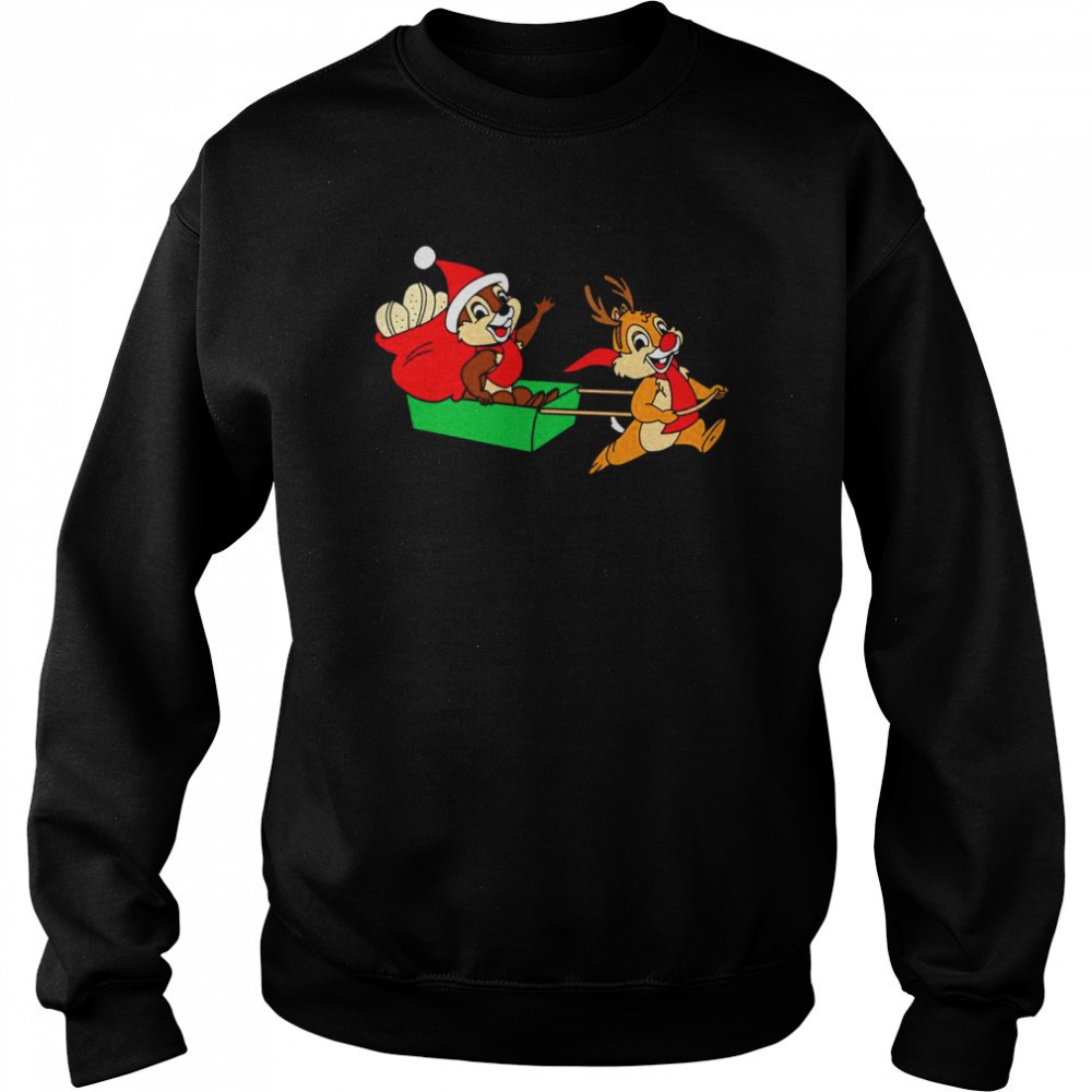 chip-and-dale-on-a-christmas-sleigh-shirt-obuy5q60 Chip And Dale On A Christmas Sleigh shirt