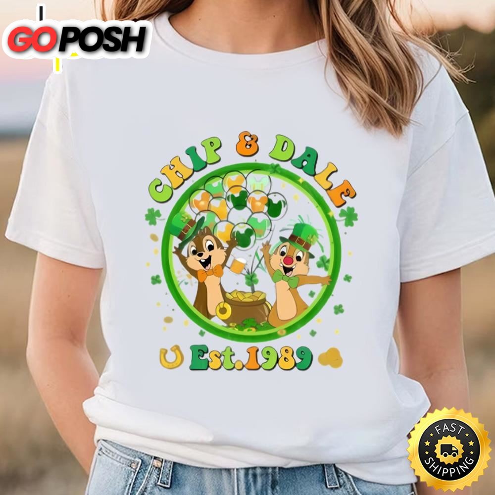 Chip Dale Patrick Day Chip And Dale Saint Patricks Day