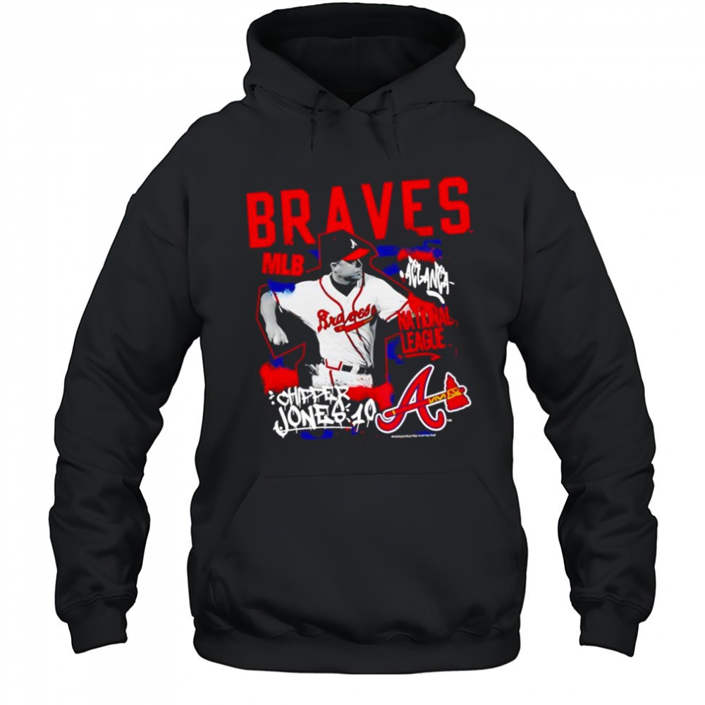 Chipper Jones Atlanta Braves Cooperstown Star Moment MLB graphic shirt
