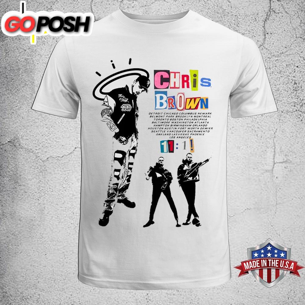 Chris Brown 11.11 USA Tour Unisex T-Shirt