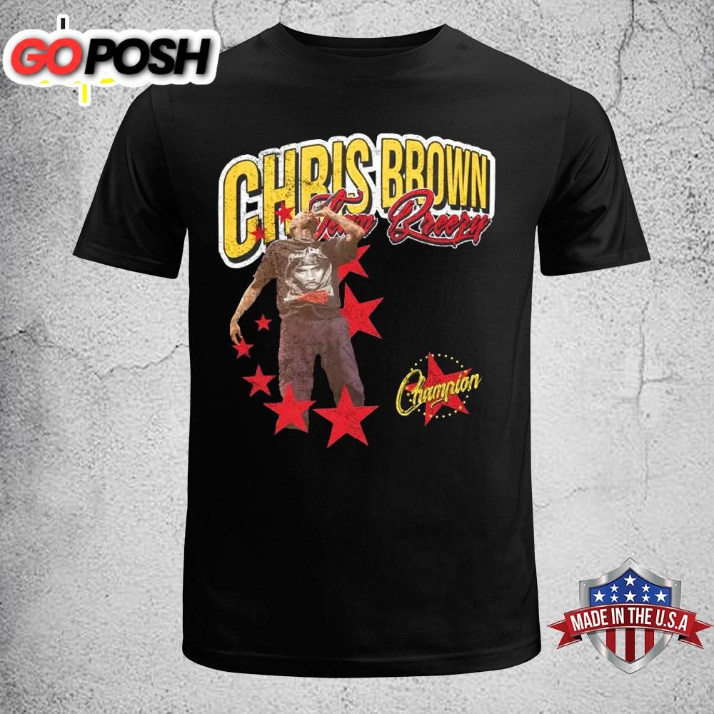 Chris Brown Champion Music 2025 Unisex T-Shirt