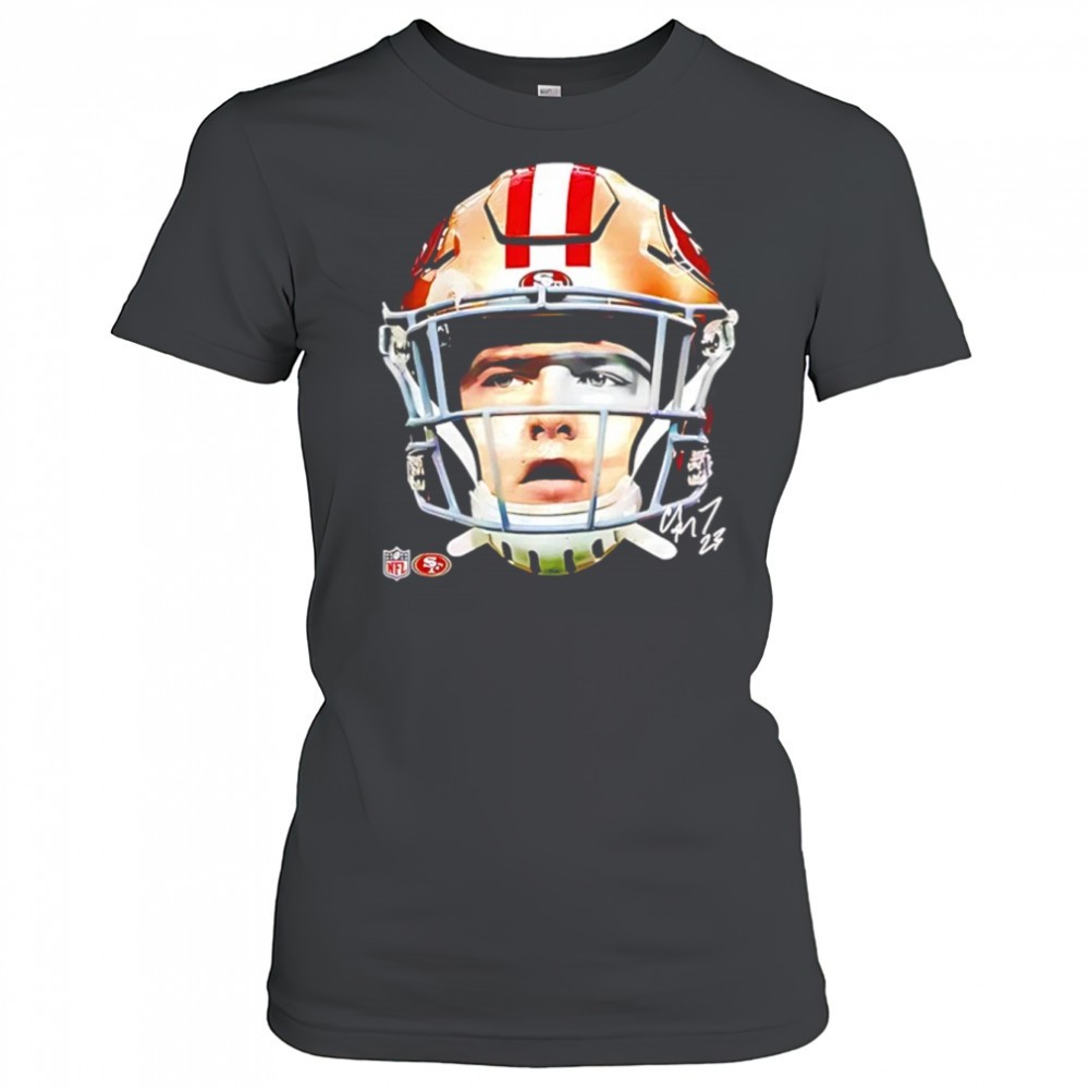 christian-mccaffrey-49ers-football-big-head-signature-shirt-sald90pk Christian McCaffrey 49ers Football Big Head Signature shirt