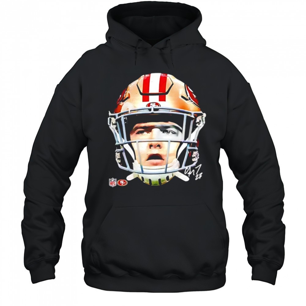 Christian McCaffrey 49ers Football Big Head Signature shirt