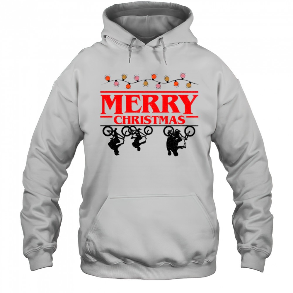 Christmas Bicycles Light bulbs Merry Christmas 2025 shirt