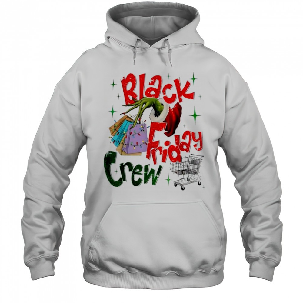 Christmas Black Shopping Family Funny Friday Shopping Crew shirt