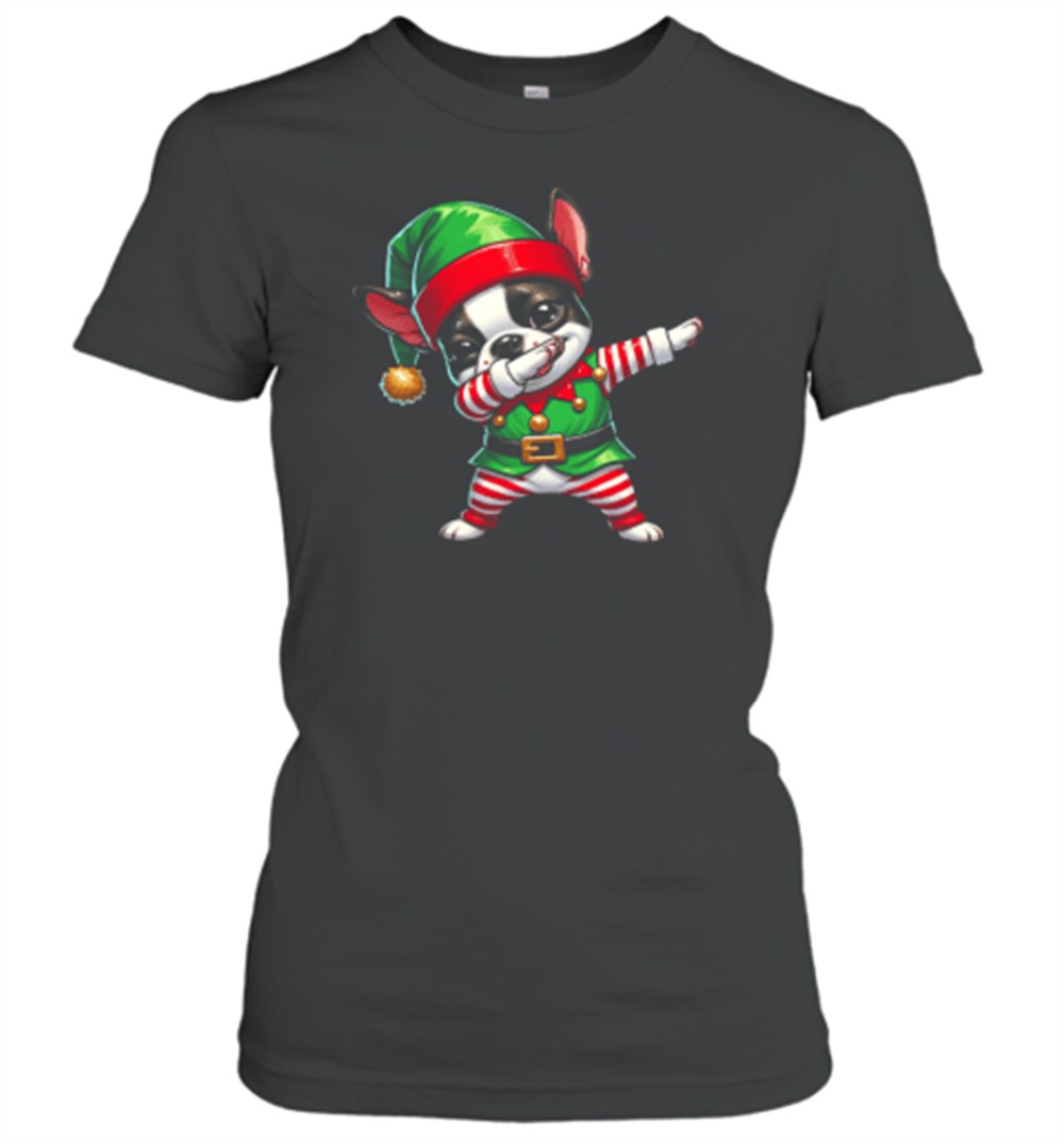 christmas-boston-terrier-elf-funny-boston-terrier-lover-t-shirt-vybdq70v Christmas Boston Terrier Elf Funny Boston Terrier Lover T-Shirt