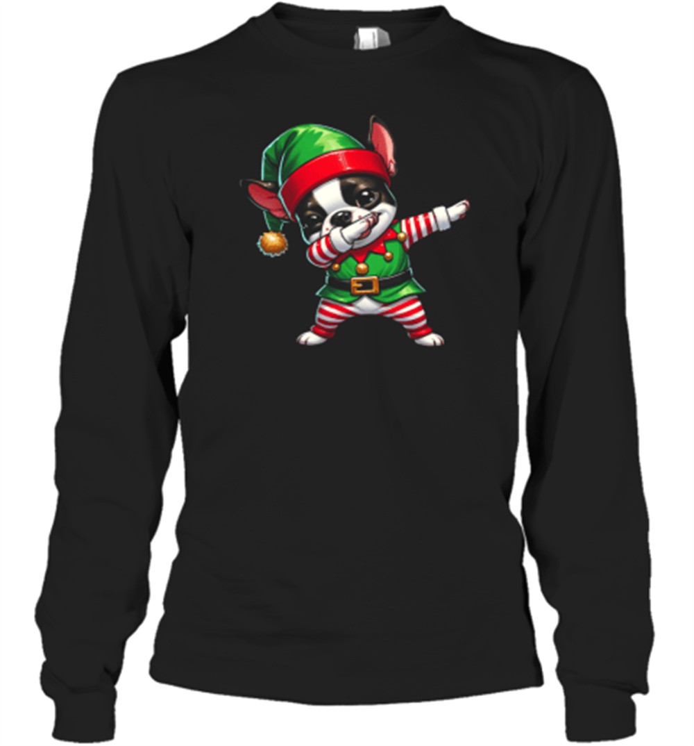 christmas-boston-terrier-elf-funny-boston-terrier-lover-t-shirt-vybdq70v Christmas Boston Terrier Elf Funny Boston Terrier Lover T-Shirt