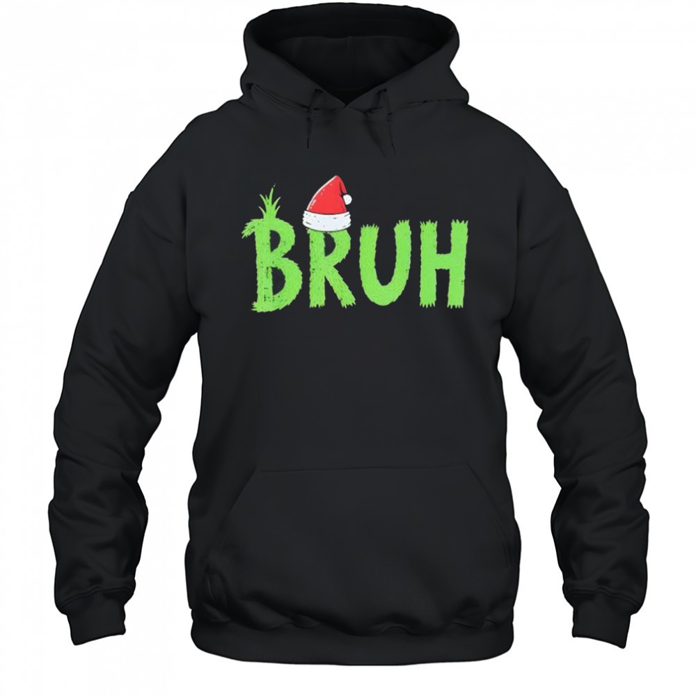 Christmas Bruh Santa Hat shirt