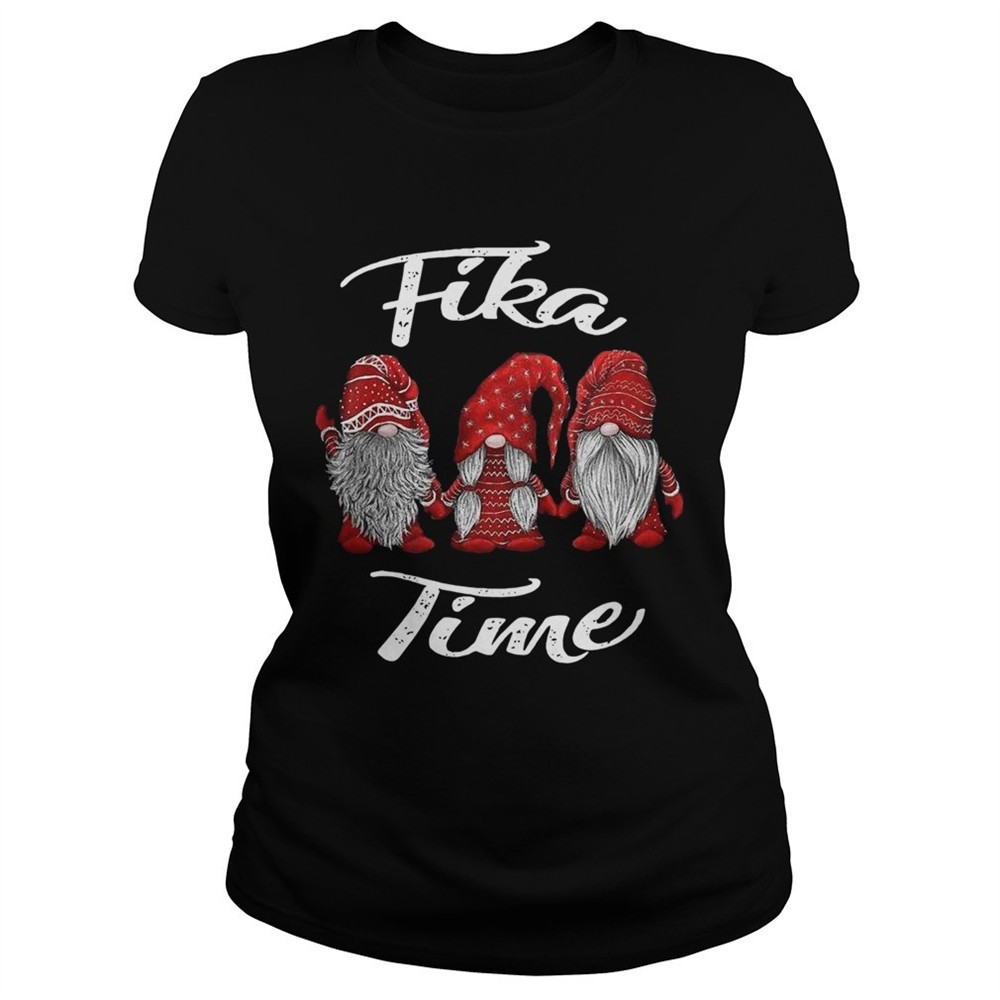 christmas-gnomes-fika-time-shirt-fk9654yv Christmas Gnomes Fika Time shirt