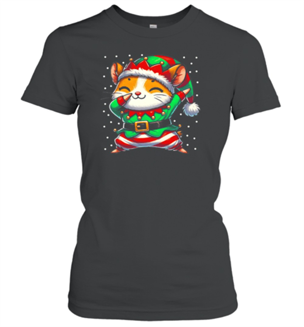 christmas-hamster-elf-funny-hamster-lover-t-shirt-03oie58l Christmas Hamster Elf Funny Hamster Lover T-Shirt