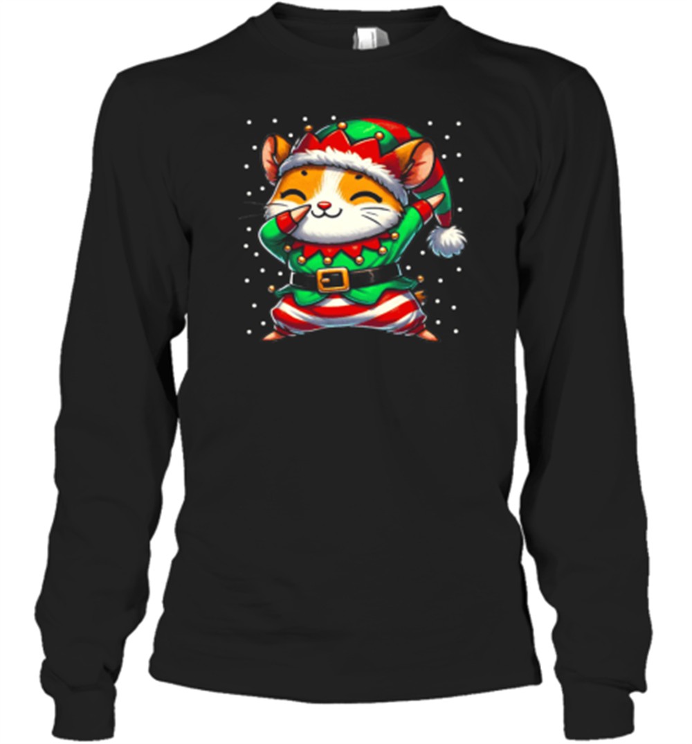 christmas-hamster-elf-funny-hamster-lover-t-shirt-03oie58l Christmas Hamster Elf Funny Hamster Lover T-Shirt