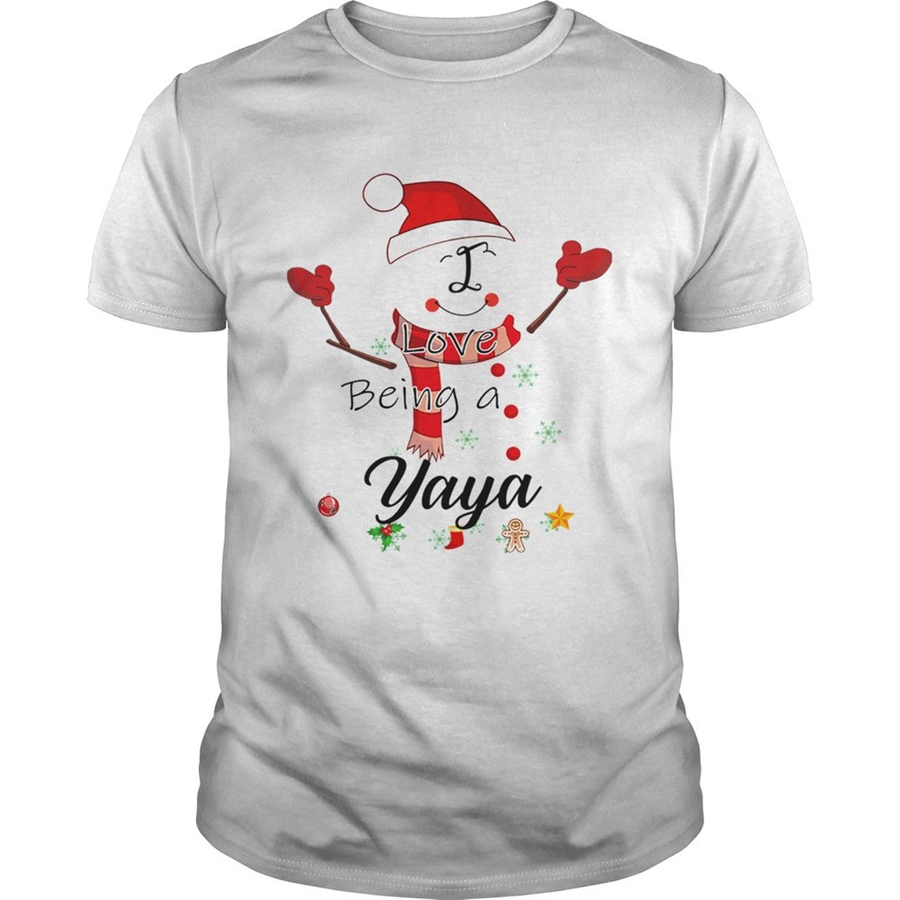 christmas-i-love-being-a-yaya-snowman-tshirt-iezw4ozv Christmas I Love Being A Yaya Snowman TShirt