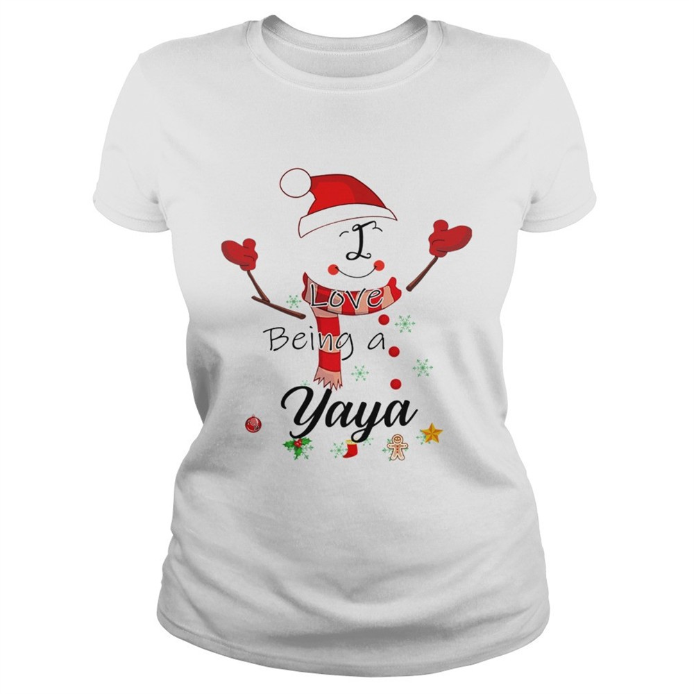 christmas-i-love-being-a-yaya-snowman-tshirt-iezw4ozv Christmas I Love Being A Yaya Snowman TShirt