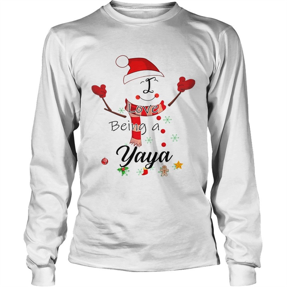 christmas-i-love-being-a-yaya-snowman-tshirt-iezw4ozv Christmas I Love Being A Yaya Snowman TShirt